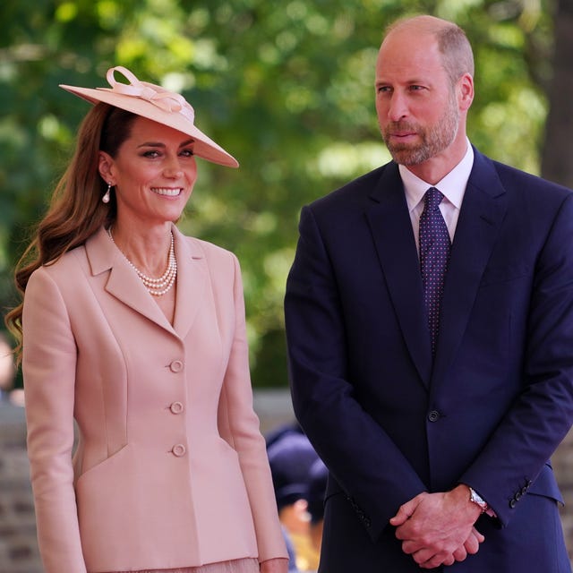 Prince William and Kate Middleton Welcome President Macron and Brigitte Macron For State Visit - See Photos