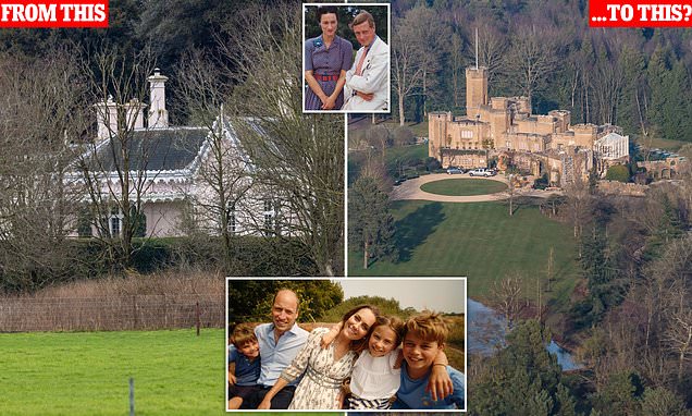 Kate and William consider leaving cosy Adelaide Cottage for a grander home  - and gothic pile Fort Belvedere, where Edward VIII sealed his abdication,  ticks all their boxes | Daily Mail Online