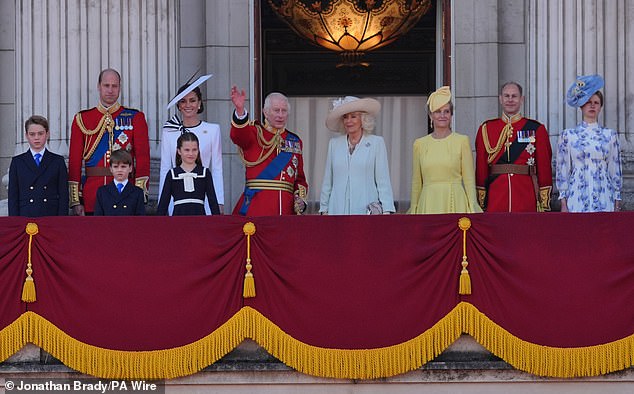 It was Prince Andrew's initial dogged refusal to move from the 30-bedroom Royal Lodge in Windsor Great Park that started it. But now the entire extended Royal Family (pictured, file photo, at Trooping the Colour last year) finds itself caught up in the consequences as they face an unprecedented full investigation into their property