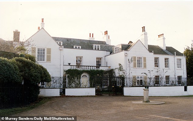 Her rent arrangement for the property (pictured) are complicated and involves two leases, one for a fixed £700 a year and the other on a rising scale, which taken together suggests she owed about £2,700 this year, or around £225 a month