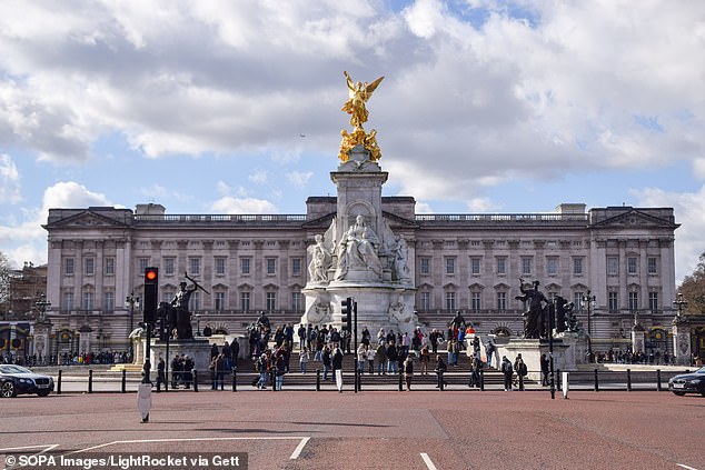 Buckingham Palace (pictured) has served as the official London residence of the UK's kings and queens since 1837 and is today the administrative headquarters of the Monarch
