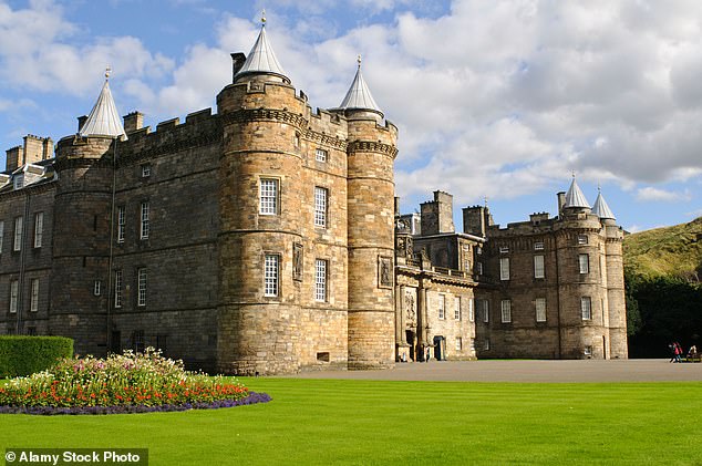 Holyroodhouse (pictured) at the end of the Royal Mile in Edinburgh is the official residence of the monarch in Scotland, but is also open to the public all year round.