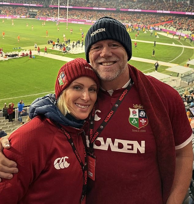 Anne's daughter Zara and her former England rugby star husband Mike Tindall also live on the estate