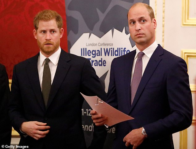 Prince Williamknew his brother - who was in Canadaat the time - would pick up on the Queen's message and throw what royal author Tina Brown described as a 'Category 5 tantrum' in her book Palace Papers