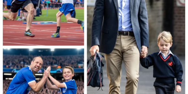 Royal Dad of the Century: Prince William Showed Up to Sports Day with George… Then Did the ONE Thing No One Thought a Future King Would EVER Do in Public.