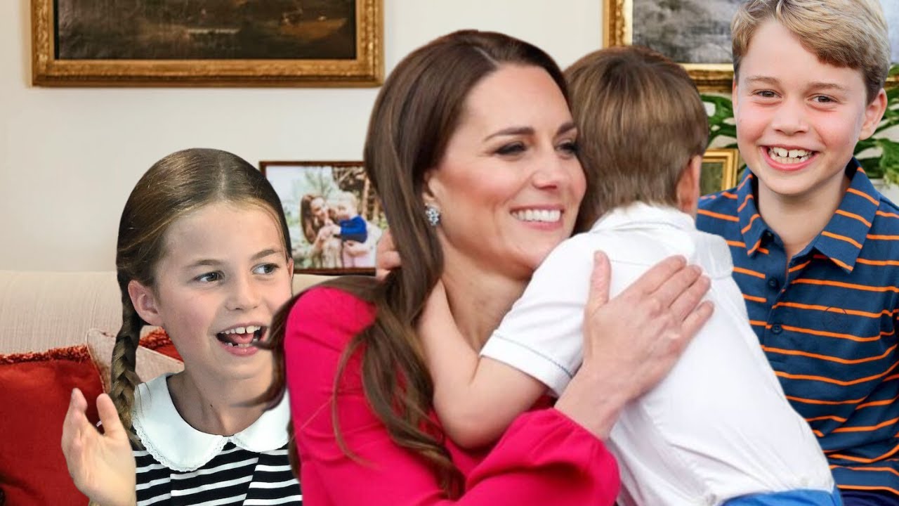 Princess Catherine is REUNITED with George Charlotte Louis for the first  time in two weeks