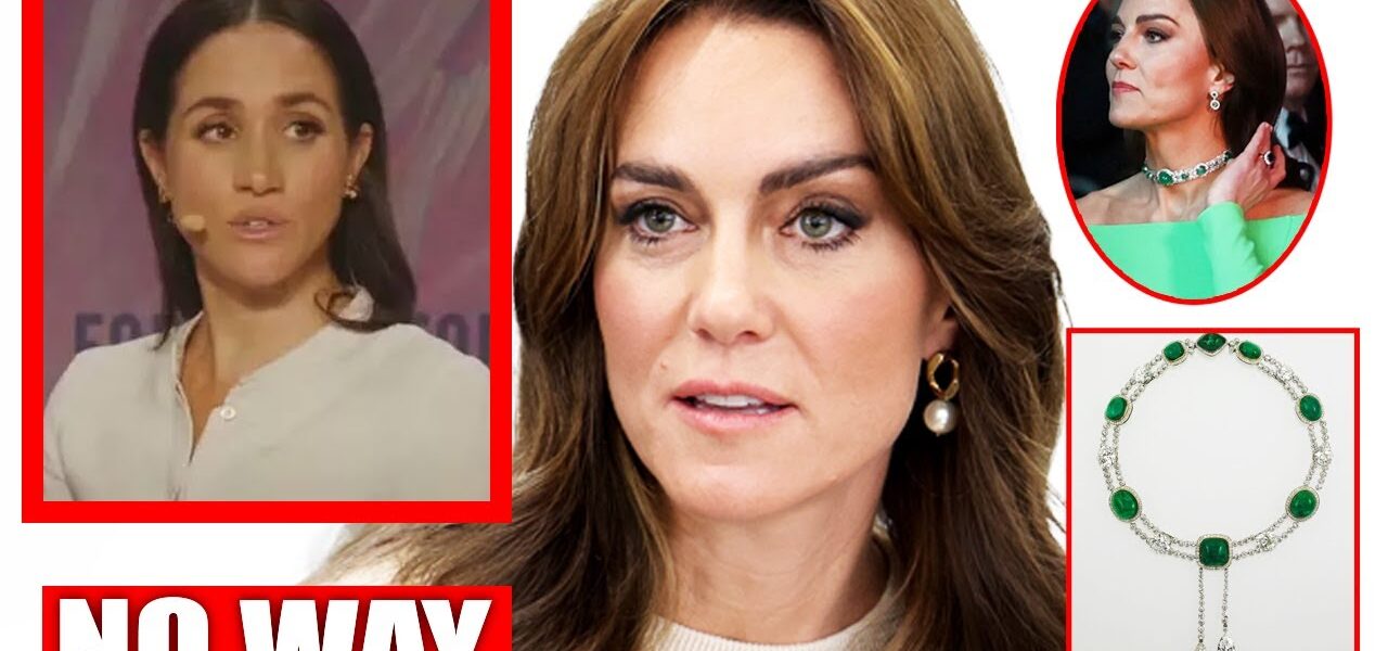 “Hands Off, Meghan!” — Princess Kate Reportedly Delivers a Cold, Calculated Blow After Markle’s Shocking Demand to Claim the Royal Emeralds Sparks Palace Chaos