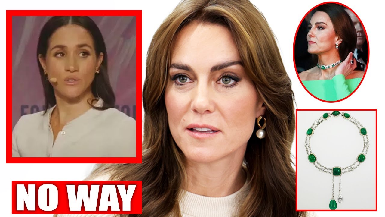 HANDS OFF, MEGHAN!” Princess Kate Sends SAVAGE Message After Markle DEMANDS  to OWN Royal Emeralds! - YouTube