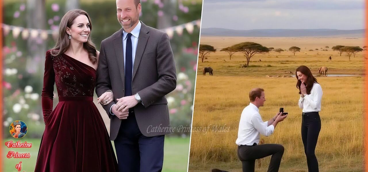 In a romantic, story-inspired imagining of their 15th anniversary, William and Catherine share a moment that feels straight out of a modern fairy tale. Inside a softly lit Kensington Palace ballroom, the future King and Queen step onto the floor for a dance that’s unlike anything the public ever sees — not formal, not staged, but tender, joyful, and filled with the deep affection of two people who have walked through life side by side. In this beautifully imagined scene, they move together as if the room fades away — laughing quietly, holding one another gently, sharing the kind of warm glances that only grow stronger with years of trust and devotion. It’s not a royal display… it’s two soulmates choosing each other all over again. And when the music slows, there’s a small, emotional gesture between them — something delicate, heartfelt, and unforgettable — the kind of moment that would leave anyone watching deeply moved