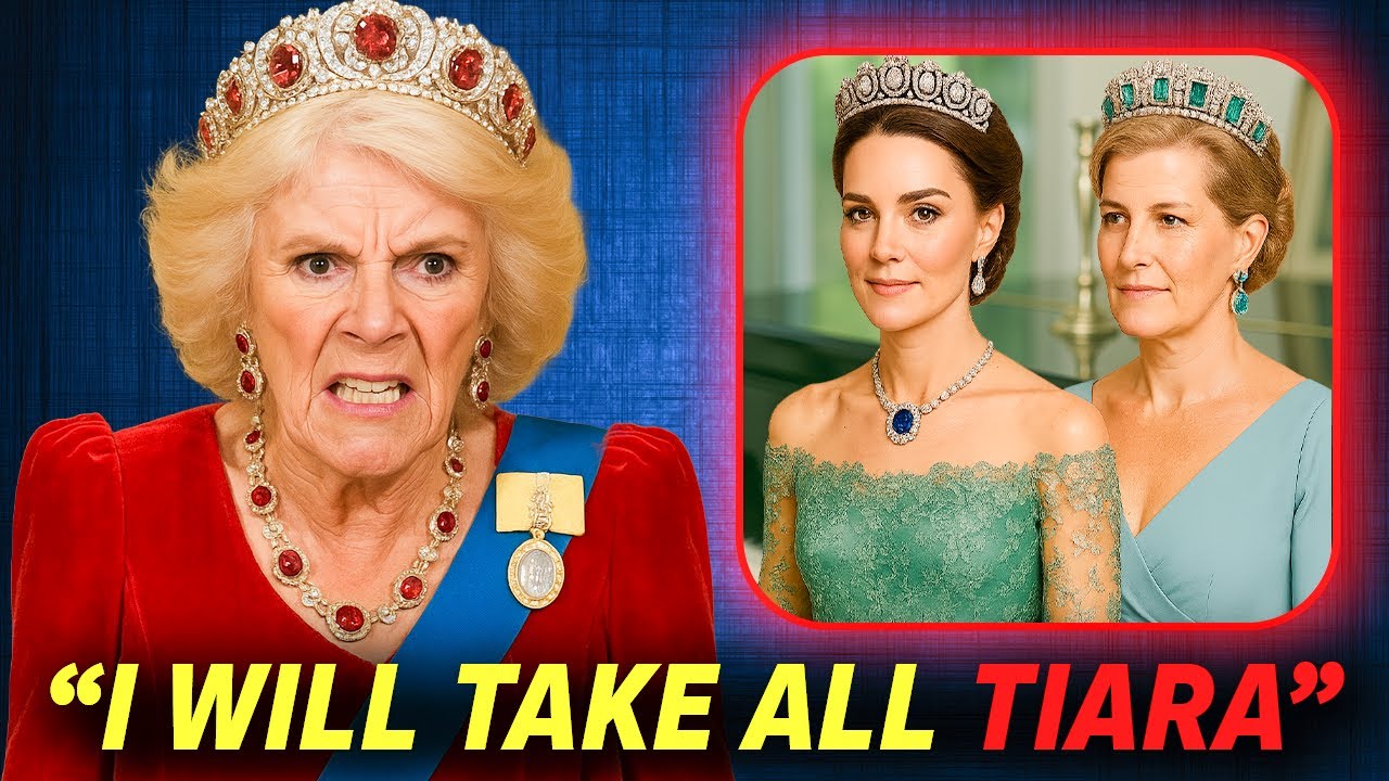 Catherine And Duchess Sophie In Tears Over Camilla's Shocked Change In The Tiara Rule!