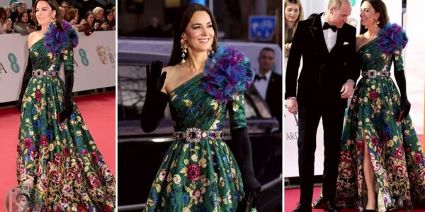 ALL EYES ON HER — And the Internet Knew Exactly Why. The room didn’t just notice her — it shifted. The moment Catherine, Princess of Wales stepped out, everything else faded into the background. Draped in a glittering Alexander McQueen gown and wearing one of Queen Elizabeth II’s most coveted, rarely seen diamond necklaces, Catherine delivered a royal moment that felt less like fashion—and more like destiny. This wasn’t just elegance. It was intent. Those diamonds aren’t worn lightly. They carry history, discretion, and trust—pieces the late Queen reserved for moments that mattered, and for women expected to carry the weight of the Crown. Royal watchers clocked it instantly: this wasn’t a coincidence. It was choreography. Within minutes, social media erupted: • “Future Queen energy.” • “Pure royal destiny.” • “That’s how legacy is worn.” The McQueen silhouette? Confident. Controlled. Unmistakably Catherine. The necklace? A whisper from the past—rare, powerful, and loaded with meaning. Fans are now asking the same question: why this necklace, why now? Was it a quiet nod to continuity? A signal of trust? A glimpse of the monarchy’s next chapter unfolding in plain sight? One thing’s clear: this look wasn’t about stealing the spotlight. It was about owning the moment—without saying a word