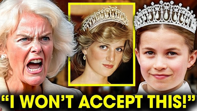 Queen Camilla GOES CRAZY Against Princess Charlotte Wearing Diana’s Tiara!