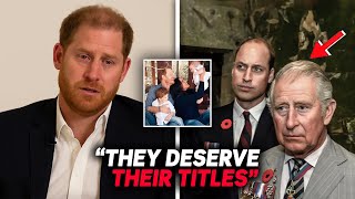 “HARRY STRIPPED OF ALL ROYAL PRIVILEGES — KING CHARLES MAKES IT OFFICIAL!” In a historic move, King Charles has removed all remaining royal privileges from Prince Harry, saying: “Enough is enough—he cannot have one foot in and one foot out.”