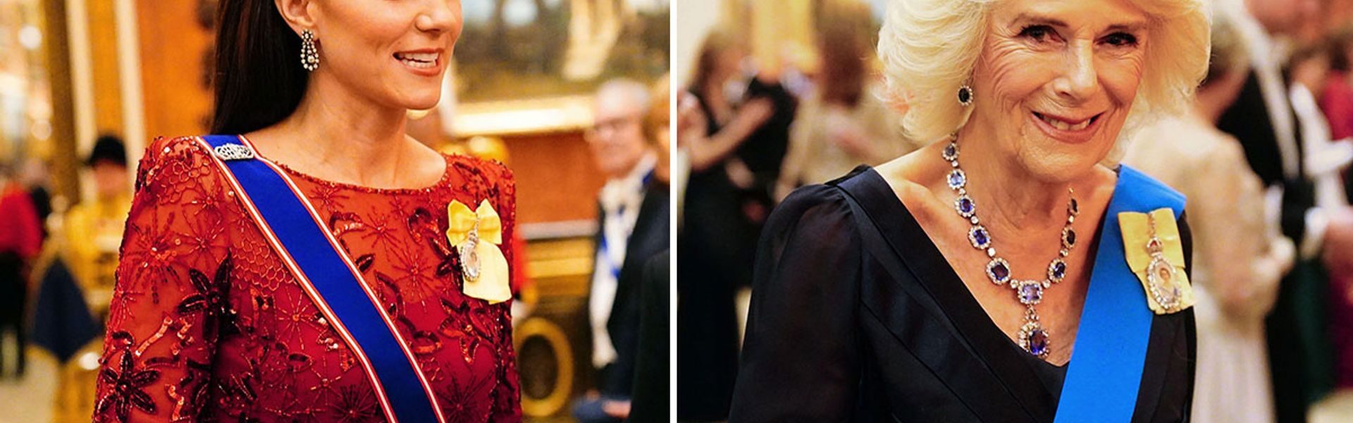 What the public saw looked like celebration. What happened behind palace doors tells a very different story. After weeks of speculation, Buckingham Palace made an announcement that instantly shifted the royal spotlight. Catherine, Princess of Wales, was given a powerful new role — one so symbolic that royal insiders quietly described it as a major step toward the future of the monarchy. Outside the palace gates, the crowd erupted. Cheers rang out as Catherine appeared calm, radiant, and composed — every inch the figure many already see as the monarchy’s next great chapter. Prince William stood just behind her, pride unmistakable in his eyes, as cameras flashed and commentators spoke of a “new era.” But inside the palace, the atmosphere reportedly changed in an instant. According to senior palace sources, as attention turned fully toward Catherine, Queen Camilla’s demeanor shifted. Her expression tightened. Her posture stiffened. Advisers nearby sensed something was wrong — and then came a quiet moment that stopped those closest to her cold. Camilla allegedly turned away and whispered a short sentence — one so charged that no one dared repeat it aloud. Seconds later, she was said to have left the room abruptly, aides and security hurrying after her, staff exchanging stunned glances as they realized the gravity of what had just occurred. Outside, the applause never stopped. Inside, insiders say a line may have been crossed. For the first time, those close to the royal household reportedly sensed a hard truth settling in: public attention had shifted — not to the crown itself, but to the woman walking confidently through the ceremonial doors, already viewed by many as the future. What exactly was said? Why did this moment strike such a nerve? And how could it reshape the royal family moving forward? One announcement. Two very different reactions. And a palace forever changed