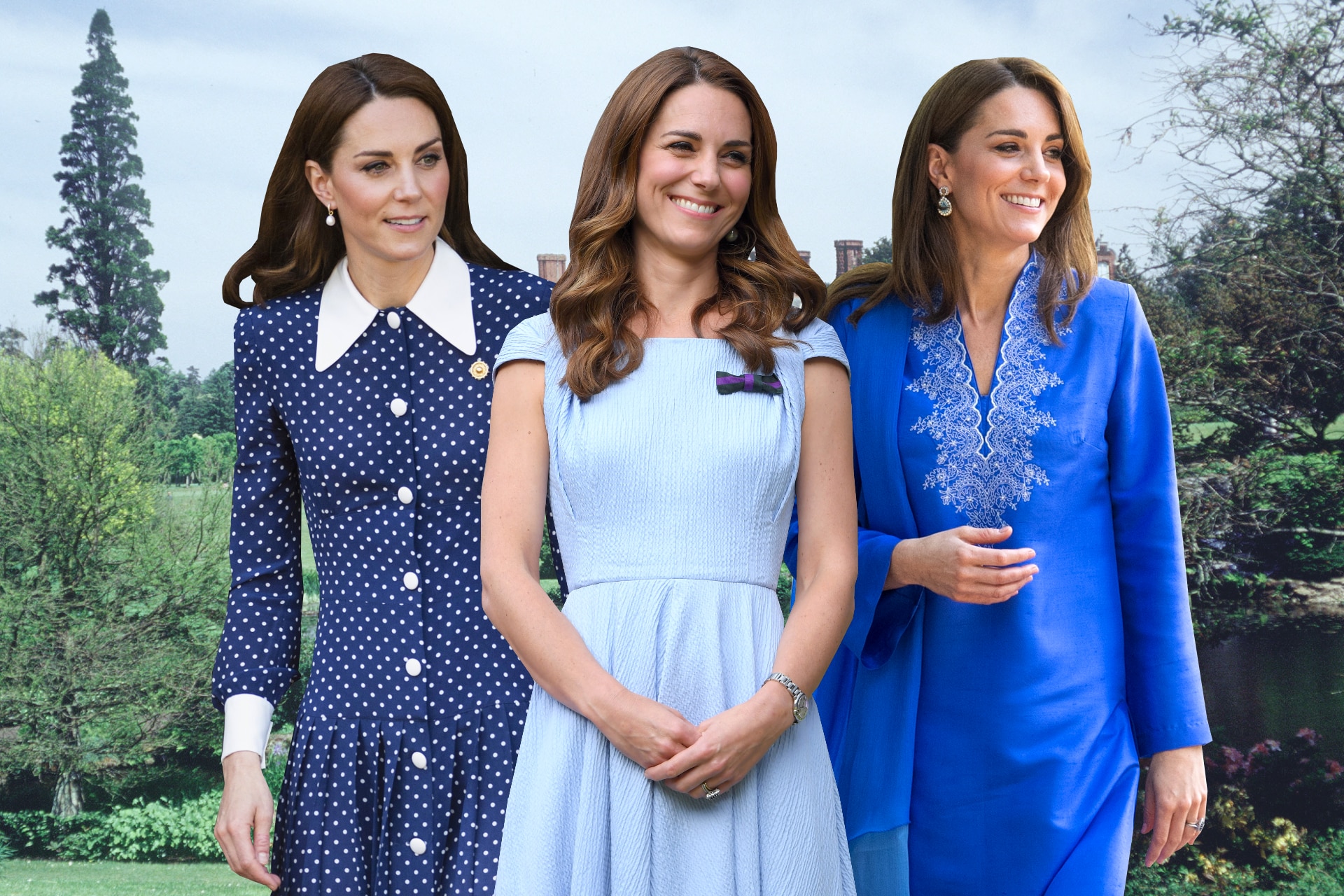 All Of Kate Middleton's Best Moments In Blue | Vogue Australia