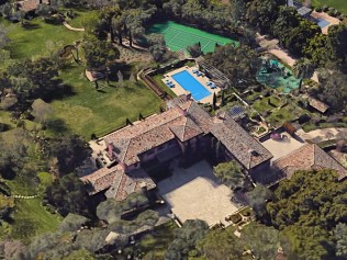 The recent decision to strip Andrew's titles has sent a chill through Montecito. Picture: Google Maps