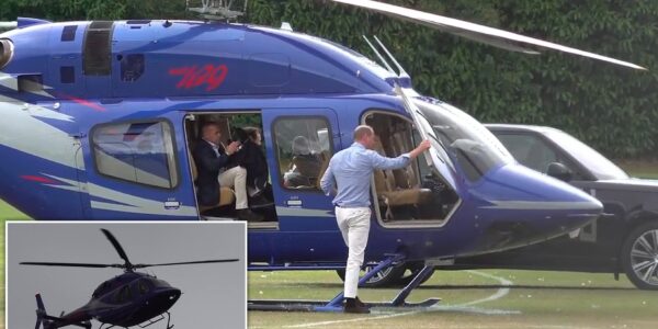 MINS AGO: Royal Helicopter SPOTTED Flying From the Prince and Princess of Wales’ NEW Home In Windsor