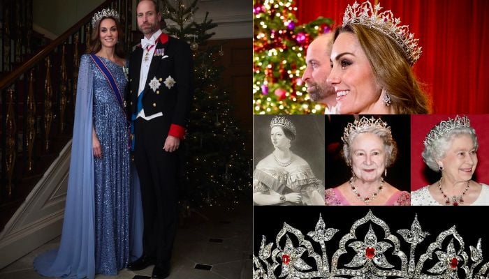 Princess Catherine wears Oriental Circlet tiara reserved 'only for Queens' at German state banquet