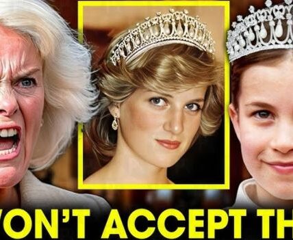 Royal circles are buzzing tonight after a tense moment reportedly unfolded behind palace walls just an hour ago. According to emerging claims, Queen Camilla was left visibly shaken when Princess Charlotte was seen wearing what observers say strongly resembled Princess Diana’s iconic wedding tiara — the same one that defined a generation of royal memory and sentiment. Insiders are now whispering that Camilla seemed to “lose confidence” in the moment, stunned by the symbolism and timing of the young princess stepping into the late Diana’s visual legacy. The alleged reaction grew even sharper, witnesses say, when Prince William remained icy and expressionless, offering Camilla no reassurance and leaving the Queen Consort in complete silence. If these claims are true, this could mark one of the most emotionally loaded gestures by a royal child in years — and insiders say the tension after it happened was unlike anything they’ve seen. But the most shocking part, they say, wasn’t the tiara… it was what happened immediately after