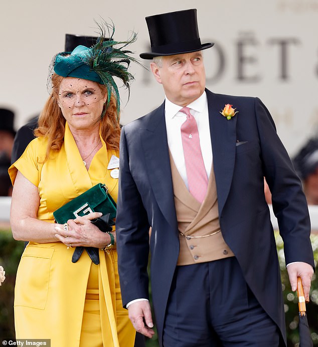 Prince Andrew lives in the £30million mansion with just his ex-wife Sarah, Duchess of York