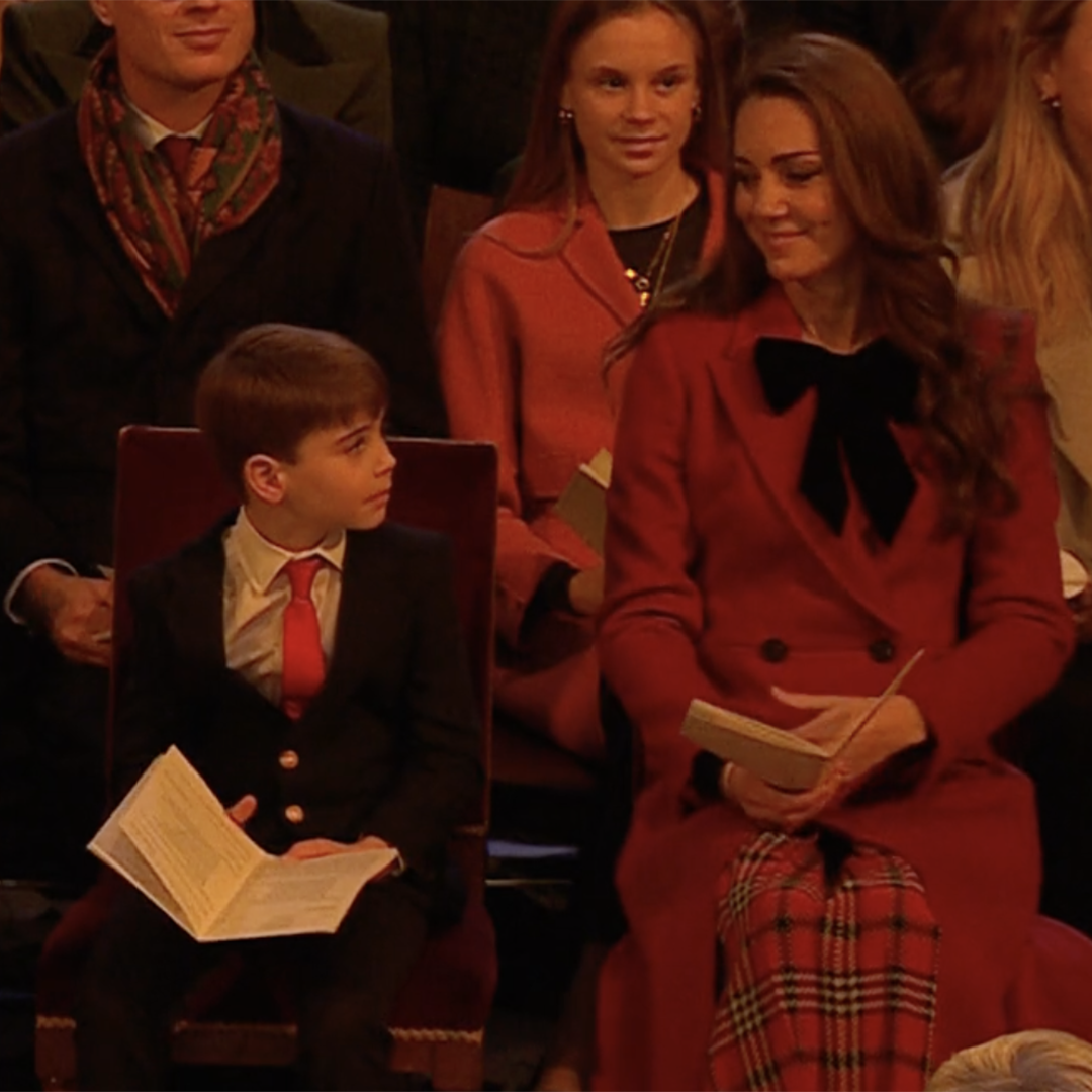 Kate Middleton and Prince Louis Shared a Sweet Moment That Was Caught On  Camera During the "Together at Christmas" Concert