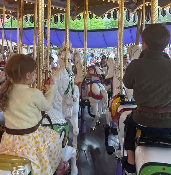 Archie and Lilibet pictured back in June 2025