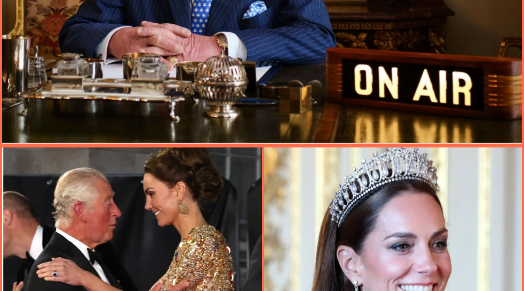 “ROYAL SHOCK SPREADS ACROSS ENGLAND — KING CHARLES SHOCKS IN CHRISTMAS 2025 PODCAST BY DEFINING CATHERINE’S FUTURE QUEENSHIRE WITH JUST 12 WORDS” The Christmas 2025 podcast, seemingly intended as a nostalgic tribute and reassurance to the public, suddenly became the epicenter when King Charles III unexpectedly deviated from the familiar script, slowly reading out a mere 12-word statement for Catherine, Princess of Wales, a statement described by his assistants as “thought to the point of being irreversible”; as soon as the last word was spoken, the studio fell into an unusual silence, because for those familiar with the Royal Family, it was no longer a personal compliment or support, but a rare public affirmation of the future Queen of England; Sources within Buckingham Palace revealed that the internal reaction was almost immediate, as many advisors realized this message would reshape how the public perceived Catherine’s role in the next reign, and from the moment those 12 words were broadcast, observers unanimously concluded that King Charles had proactively put an end to all speculation — not through ceremony, not through an official statement, but with a short phrase powerful enough to shake the symbolic order of the British monarchy.