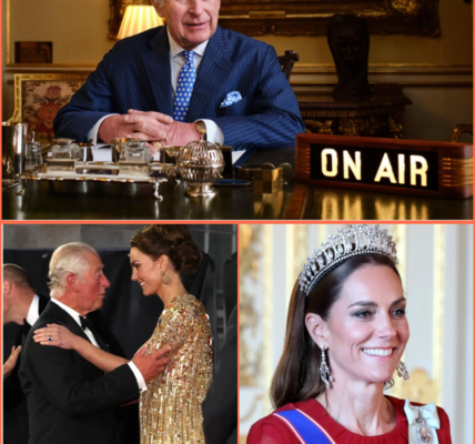 “ROYAL SHOCK SPREADS ACROSS ENGLAND — KING CHARLES SHOCKS IN CHRISTMAS 2025 PODCAST BY DEFINING CATHERINE’S FUTURE QUEENSHIRE WITH JUST 12 WORDS” The Christmas 2025 podcast, seemingly intended as a nostalgic tribute and reassurance to the public, suddenly became the epicenter when King Charles III unexpectedly deviated from the familiar script, slowly reading out a mere 12-word statement for Catherine, Princess of Wales, a statement described by his assistants as “thought to the point of being irreversible”; as soon as the last word was spoken, the studio fell into an unusual silence, because for those familiar with the Royal Family, it was no longer a personal compliment or support, but a rare public affirmation of the future Queen of England; Sources within Buckingham Palace revealed that the internal reaction was almost immediate, as many advisors realized this message would reshape how the public perceived Catherine’s role in the next reign, and from the moment those 12 words were broadcast, observers unanimously concluded that King Charles had proactively put an end to all speculation — not through ceremony, not through an official statement, but with a short phrase powerful enough to shake the symbolic order of the British monarchy.