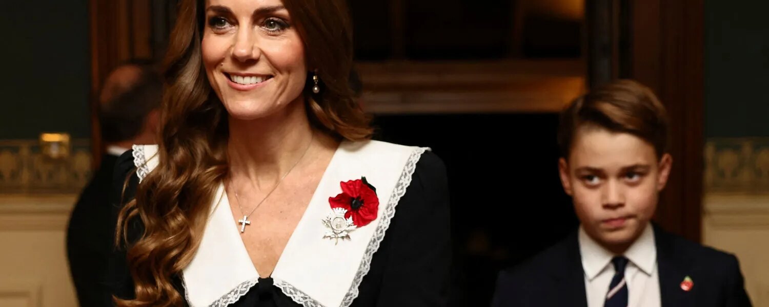 BREAKING: Prince George Stuns the UK With Heartfelt Words After His First Solo Royal Appearance — “I Could Have Stood Next to My Mother in My Father’s Place”. All eyes were on Prince George of Wales, just 12 years old, as he made his official debut at the Royal British Legion Festival of Remembrance at London’s Royal Albert Hall — standing tall beside his mother, Princess Catherine, while Prince William represented the Crown in Brazil for COP30. Dressed in a classic black tuxedo, George looked every bit the young royal-in-training, his composure drawing whispers across the royal box. But it wasn’t his appearance that captured the nation — it was what he said afterward. As the event concluded, George reportedly turned to a palace aide and murmured: “I could have stood next to my mother in my father’s place.” Those ten words — innocent, tender, yet hauntingly mature — sent ripples through the Palace and the public alike. Was it pride? Pressure? Or the early sign of a future King already feeling the weight of destiny on his shoulders? One royal insider called it “the moment Britain saw the boy become the heir.”