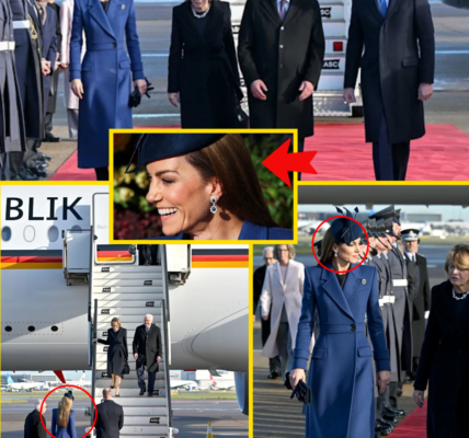 BREAKING: Princess Kate SHOCKS With Sleek Straight Hair and Princess Diana’s Iconic Earrings for German State Visit — Royals and Fans STUNNED