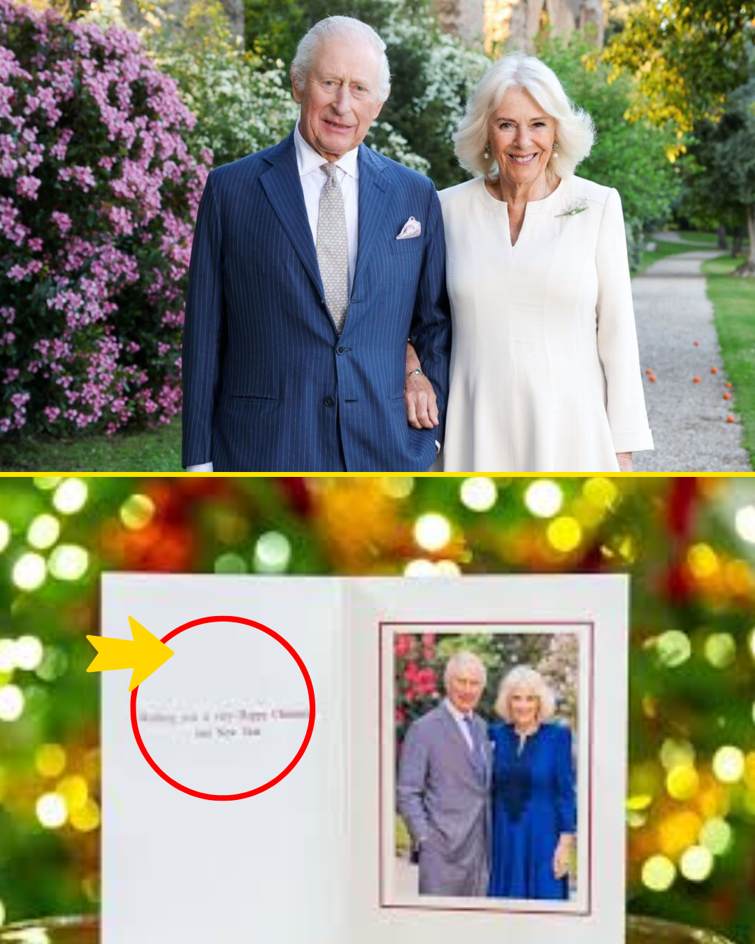 “HIDDEN IN PLAIN SIGHT!” King Charles and Queen Camilla’s Christmas Card Sends Subtle but Powerful Message