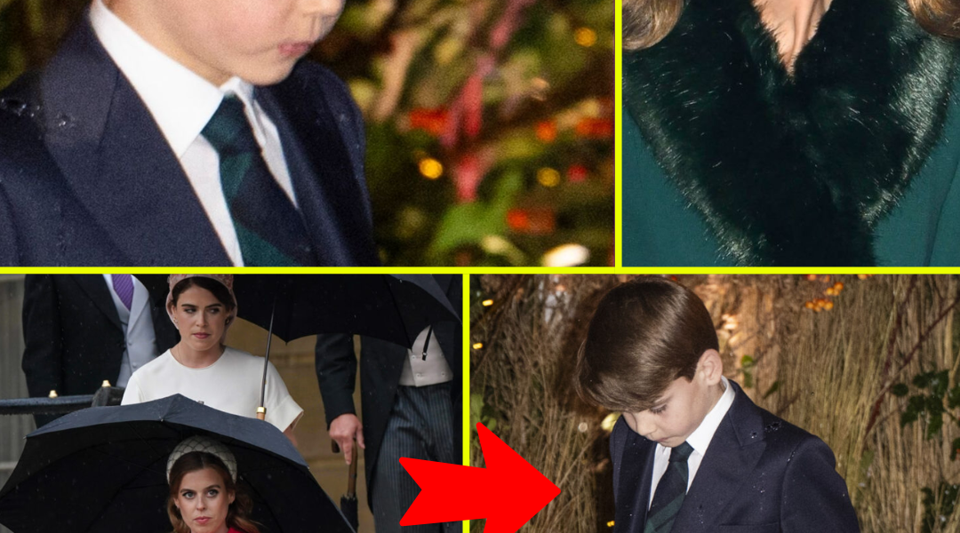 “Royal Fans GASP as Prince Louis Shows Jaw-Dropping Height at Kate Middleton’s Festive Service — Growth Spurt Sparks New Speculation