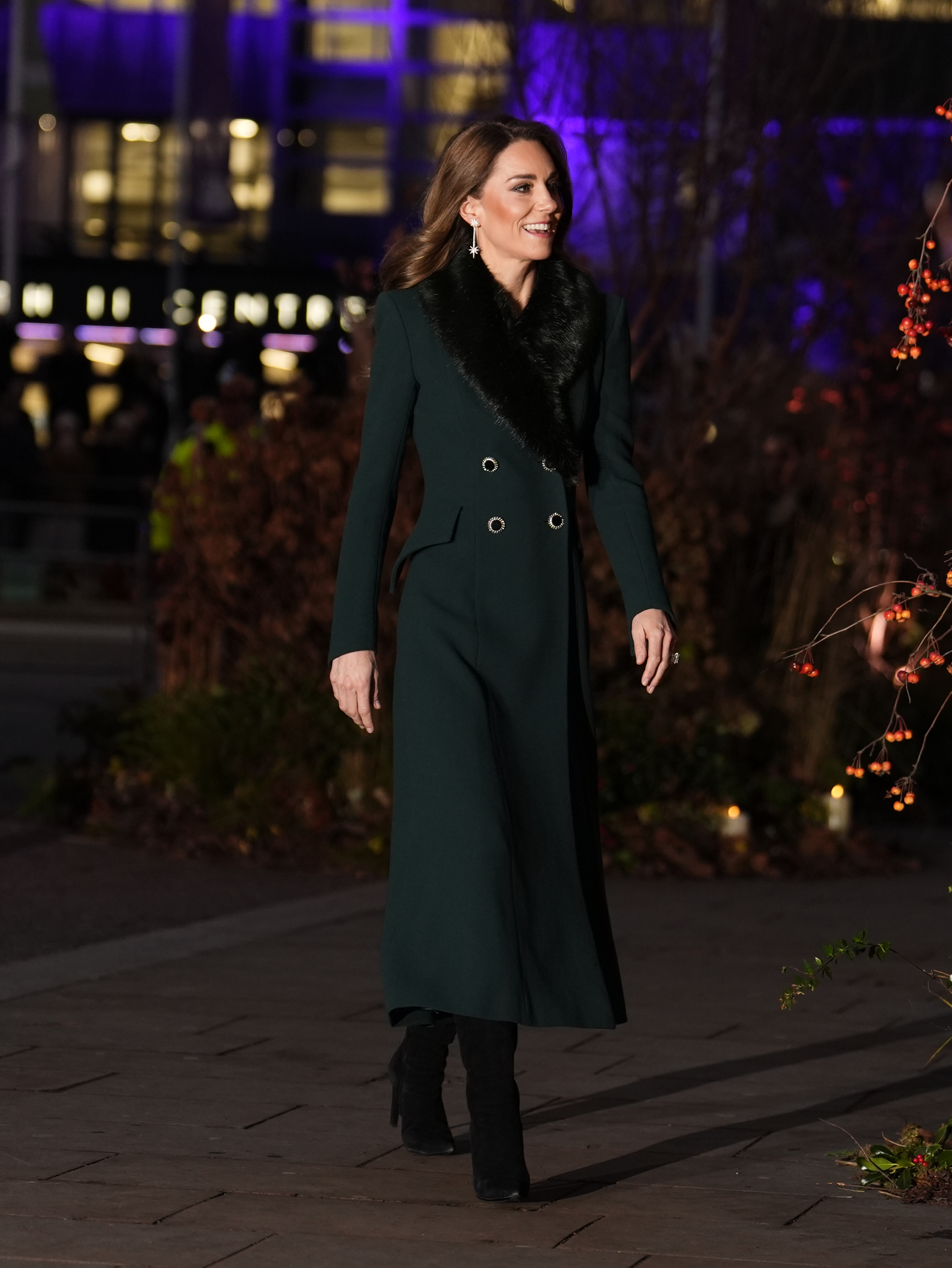 Catherine, Princess of Wales arrives for the Together At Christmas carol service at Westminster Abbey on December 5, 2025 in London, England. Led by The Princess and supported by The Royal Foundation, the annual event offered a chance to pause and reflect on the values of love, compassion, and the connections we share. The service also highlighted remarkable individuals from across the UK who have demonstrated extraordinary kindness, empathy, and support within their communities. (Photo by Jordan Pettitt - Pool/Getty Images)