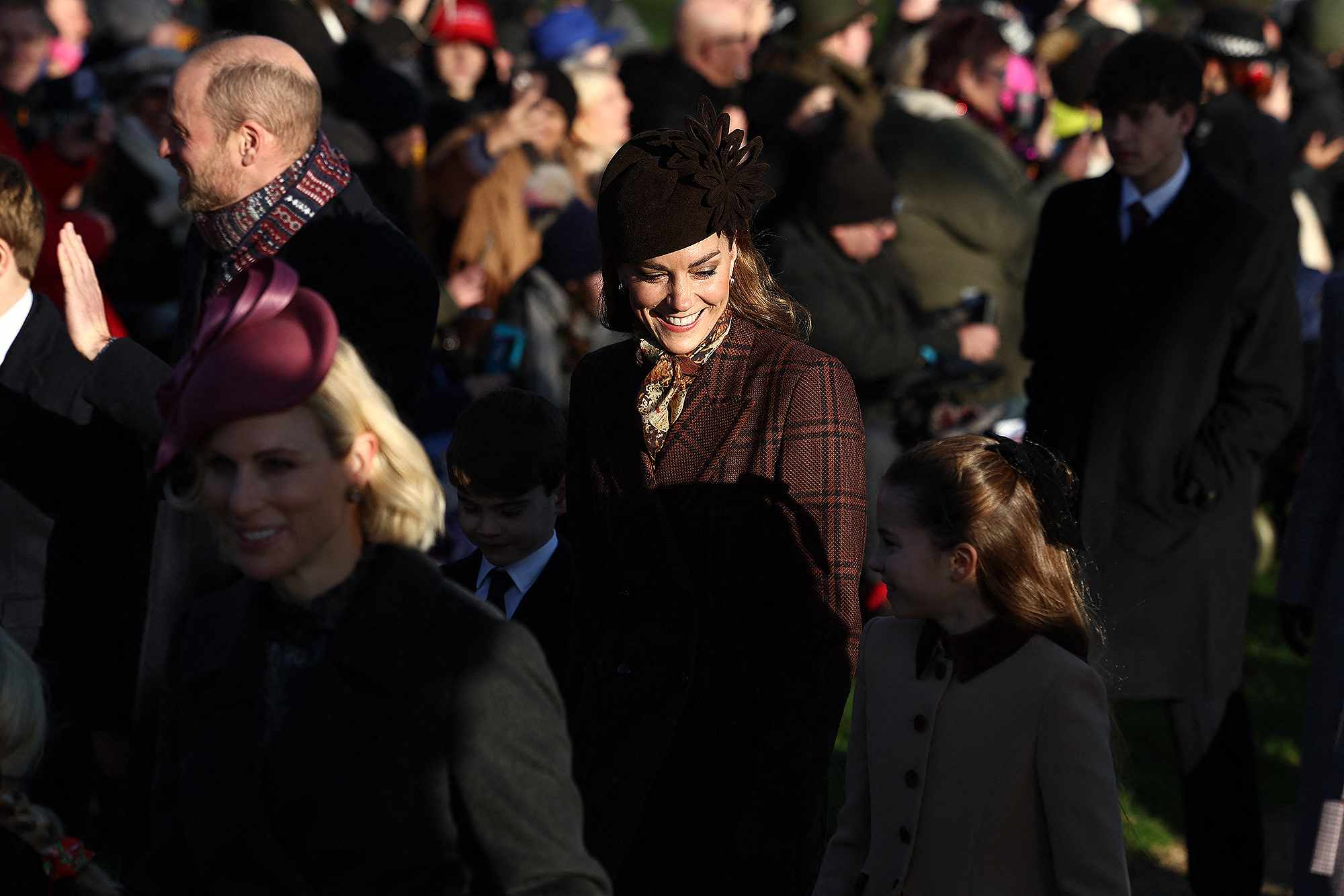Kate Middleton and Princess Charlotte Join Christmas Walk After ...