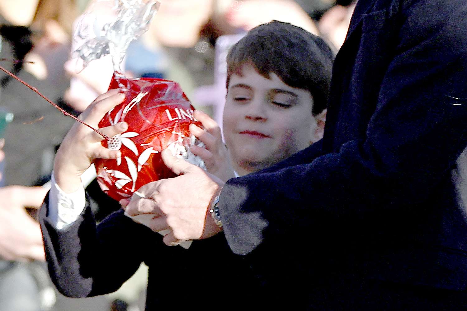 Prince Louis Is Royal Christmas MVP Thanks to Giant Chocolate Egg ...