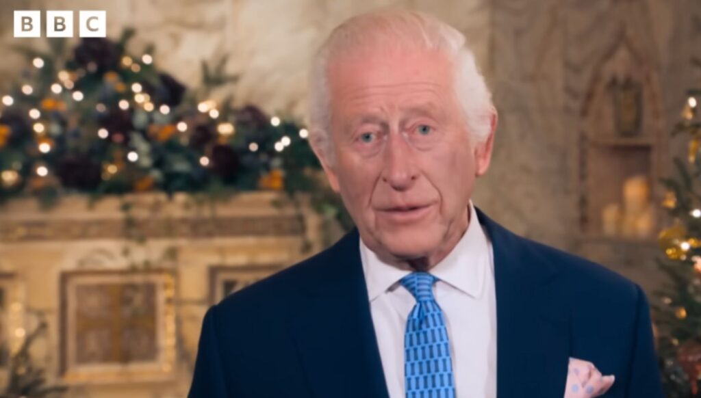 King Charles in Christmas Day speech