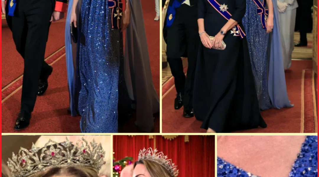 Historic Moment: Princess Catherine STEALS the Night at the lavish state banquet in St George’s Hall With Sparkling Blue Gown and Never-seen-before Rare Tiara Historic Moment: Princess Catherine STEALS the Night at the lavish state banquet in St George’s Hall With Sparkling Blue Gown and Never-seen-before Rare Tiara
