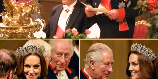 King Charles’ endearing eyes linger on Princess Catherine as he proudly praises his beloved daughter-in-law at the German State Visit