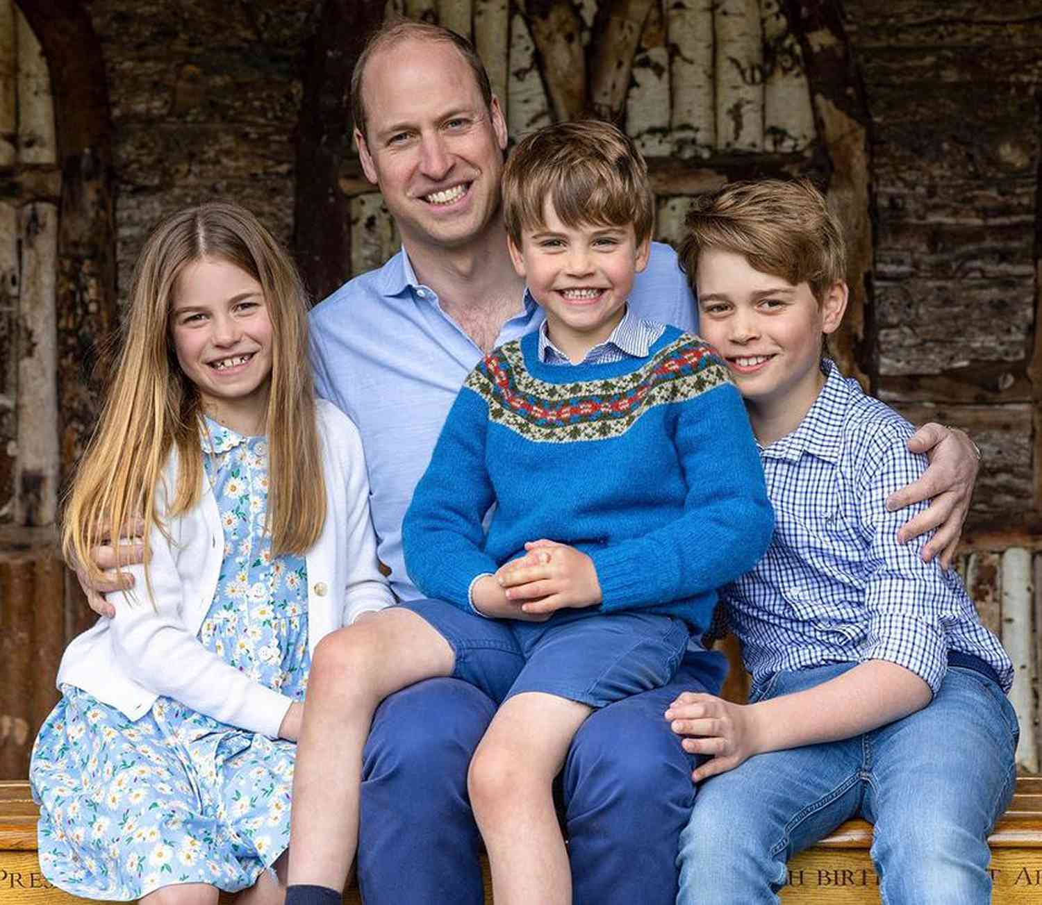 Prince William Shares Second Father's Day Post with All 3 Kids: Photo