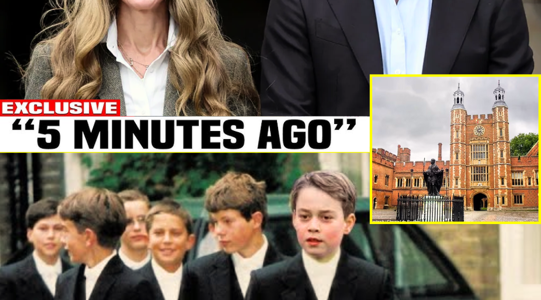 MINUTES AGO: Catherine And William’s BOLD Decision for Prince George’s New School Stuns Britain, Even King Charles Left Speechless