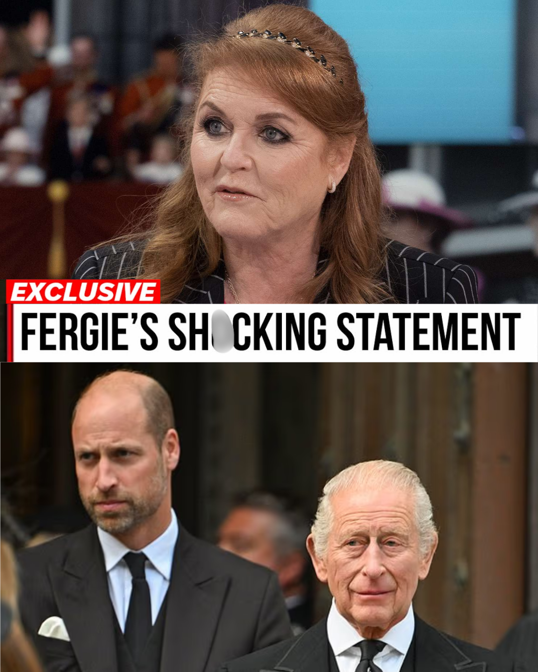 1 MIN AGO: Sarah Ferguson BREAKS SILENCE and Issues a SH0CKING New Statement As She Prepares To Flee the UK After Leaving Royal Lodge