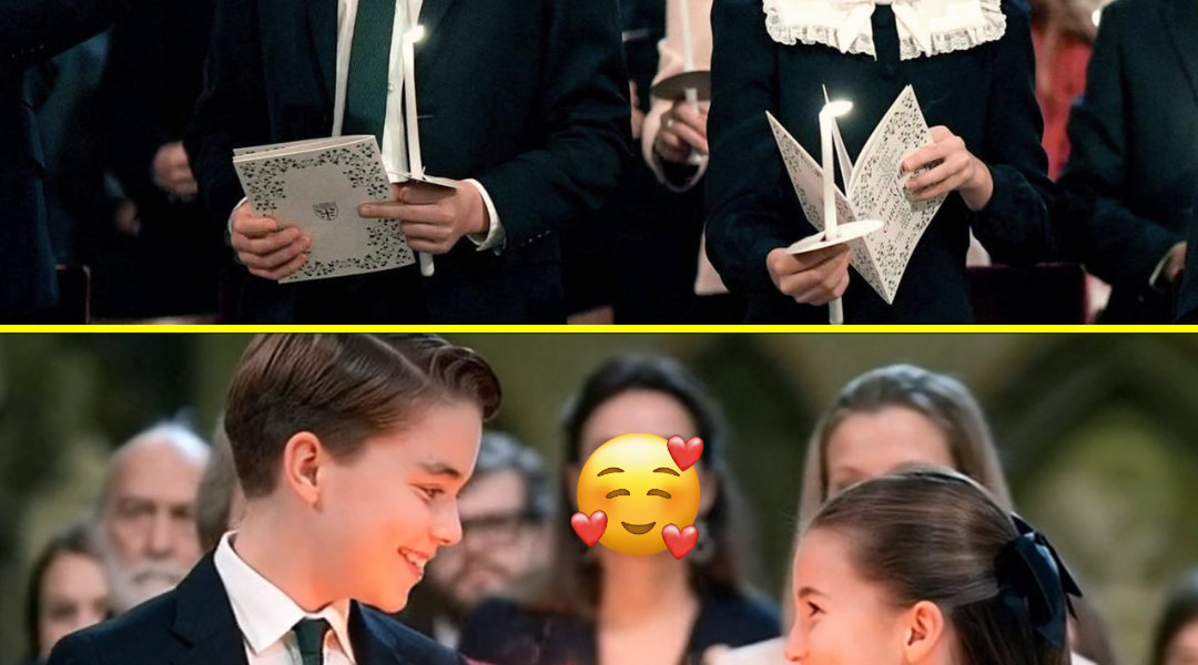 #VIDEO: Prince George and Prince Charlotte Share Sweet Moments As They BEAM At Mum Catherine Christmas Carol Service #VIDEO: Prince George and Prince Charlotte Share Sweet Moments As They BEAM At Mum Catherine Christmas Carol Service