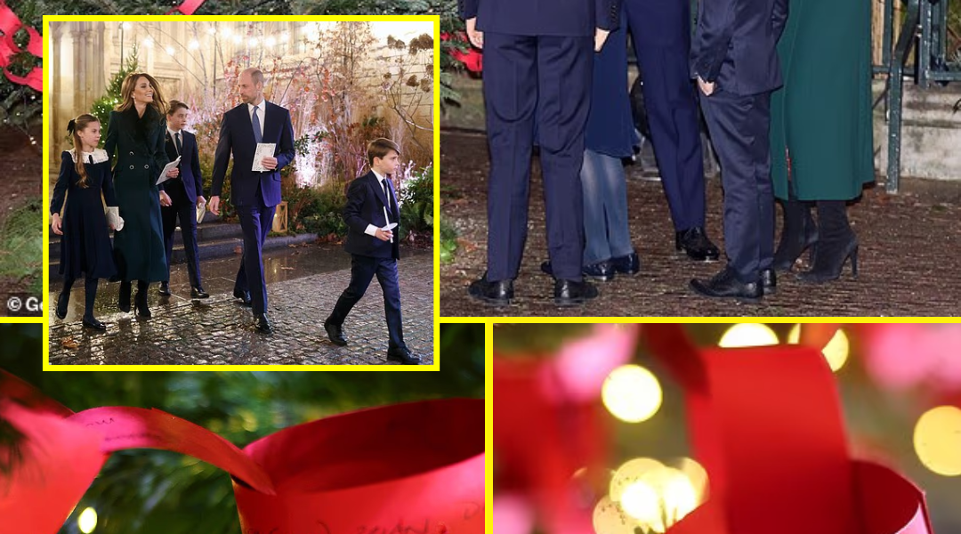 HEARTWARMING MOMENT: George, Charlotte & Louis Melt Hearts as Wales Family Add Sweet Messages to Christmas Tree Paper Chain