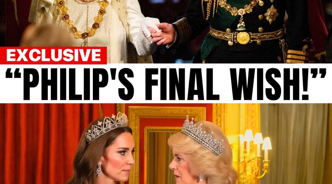Prince Philip’s S3ALED Letter Opened — “Catherine Can Access My Personal Fortune, Not Camilla” Sends Britain Into SH0CK Prince Philip’s S3ALED Letter Opened — “Catherine Can Access My Personal Fortune, Not Camilla” Sends Britain Into SH0CK