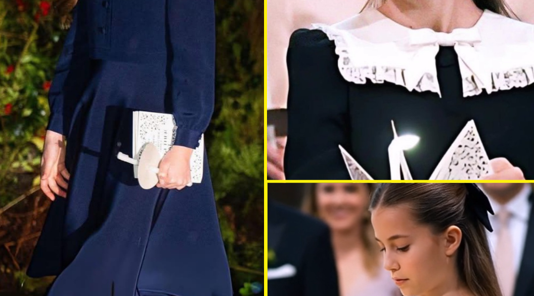 “EXACTLY Like Queen Elizabeth II”: Princess Charlotte, 10, STUNS in Stunning Navy Ensemble While Supporting Princess Catherine at the Carol Service – And Everyone Is Talking About the Same Thing!