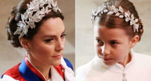 ROYAL EARTHQUAKE AT BUCKINGHAM! In a stunning twist that no one — not even the royal insiders — saw coming, King Charles III has just rewritten royal history with a single announcement. Inside the gilded halls of Buckingham Palace, before a hushed crowd of courtiers, he bestowed two unprecedented titles on Princess Catherine and her daughter, Princess Charlotte — a move so bold it’s being called “the most dramatic royal shake-up in decades.” Gasps filled the room as whispers spread: is this King Charles’s secret tribute to Princess Diana… or the start of a new royal era that changes everything? One witness claimed Catherine’s eyes filled with tears — and what Charlotte said next left even the King momentarily speechless. The monarchy may never be the same again.