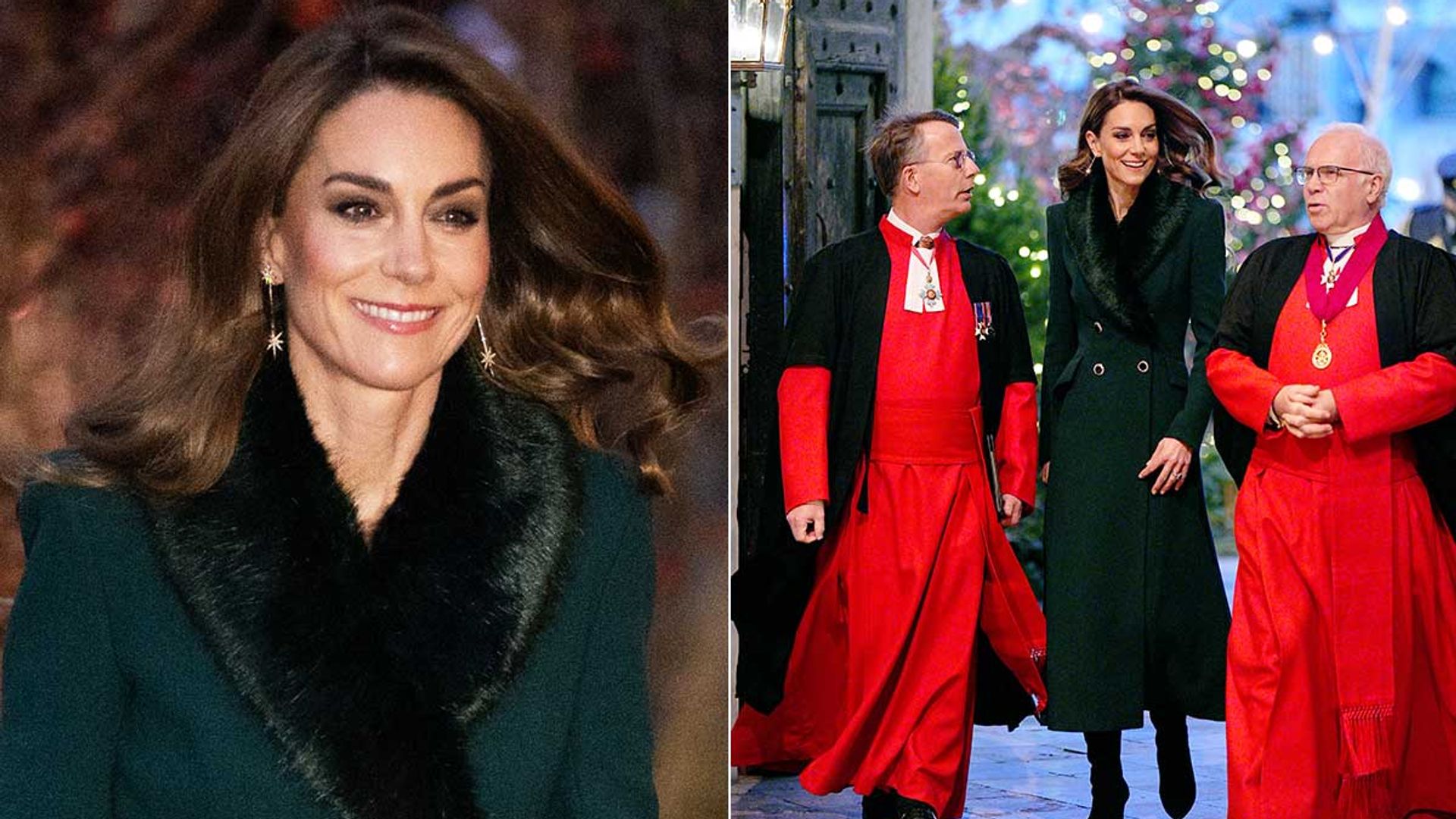 Princess Kate hosts her carol service