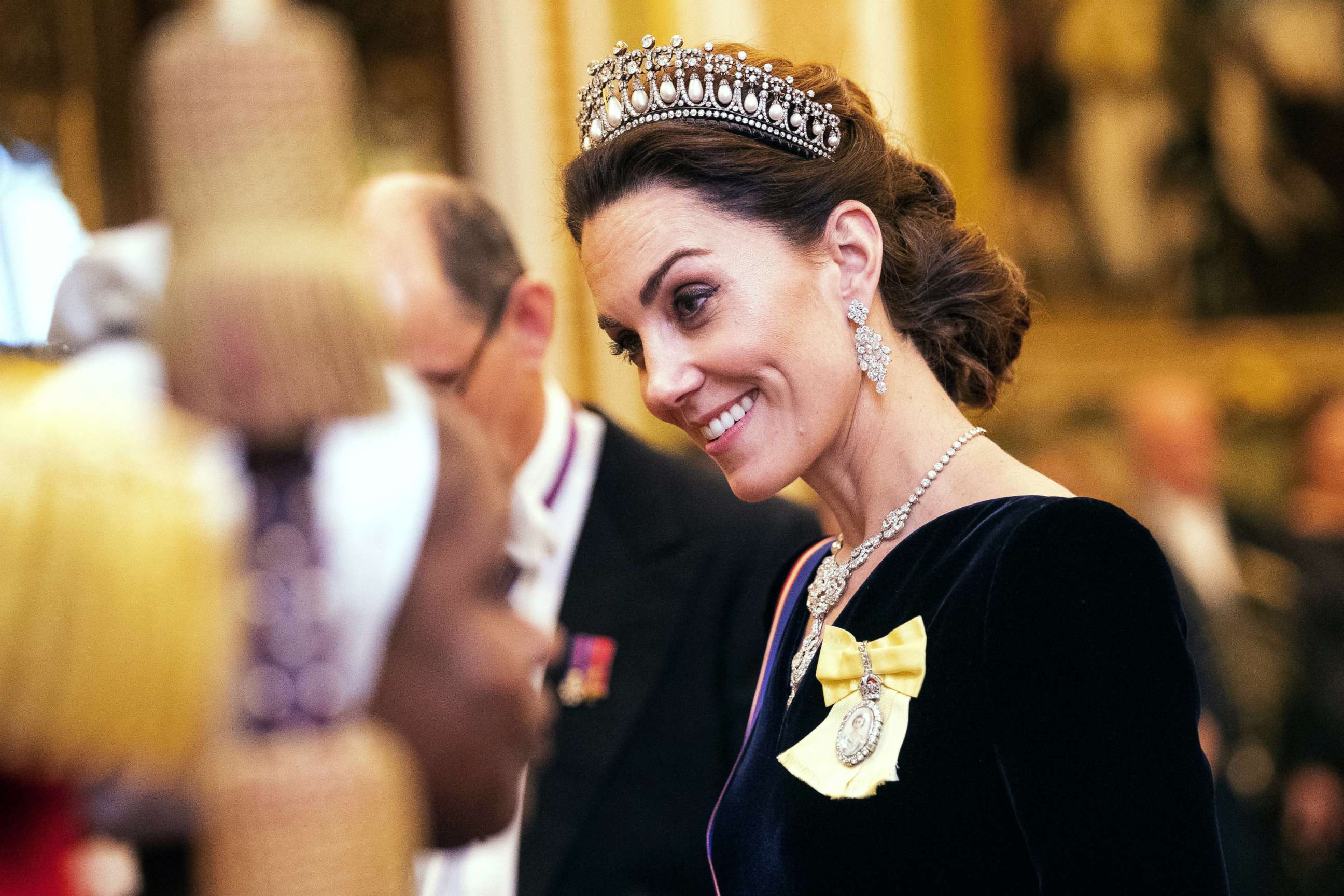 Duchess Kate dazzles in tiara at annual Diplomatic Reception - Good Morning  America
