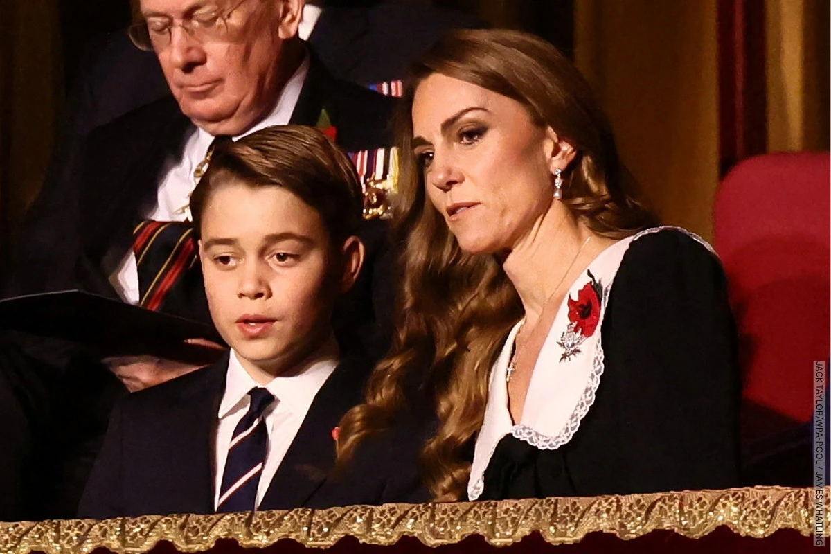 Kate Middleton in Vintage-Inspired Look for the 2025 Festival of Remembrance—And Prince George Makes His Debut