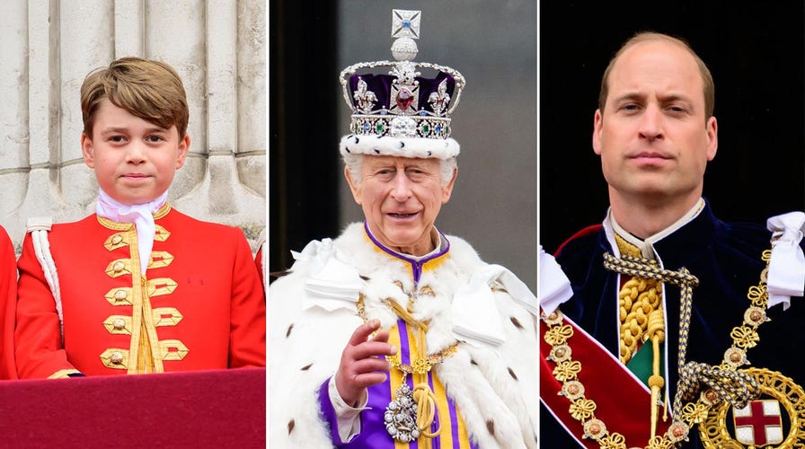 Royal fans are buzzing over a powerful imagined scene inside Buckingham Palace — one that re-imagines young Prince George stepping into a symbolic new role, and delivering words so moving they leave William and Catherine in tears. In this emotional storytelling moment, the 12-year-old heir is pictured standing before the royal family at Windsor, speaking with a quiet courage far beyond his years. His fictional declaration — about wanting to “use his title to do better” — becomes the kind of moment that hits straight at the heart, not because of controversy, but because of the sincerity imagined through a child’s voice. The room falls silent. William lifts his head. Catherine wipes her eyes. And King Charles — in this scene — listens with the weight of history on his shoulders. It’s a reminder that the next generation often sees the world through a gentler, clearer lens… and that their words have the power to reshape the meaning of legacy. But the part that truly stops everyone cold comes moments later, as George descends from the platform. He leans toward his father, whispers just six quiet words, and walks away — leaving William frozen, stunned, and visibly emotional in this imagined moment of father-son truth